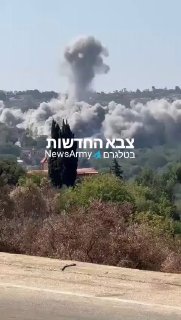 תקיפות בברעשית שבדרום לבנון.