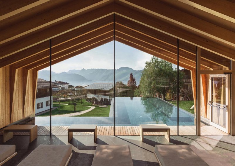Pineta Nature Resort MICHELE SICHER ARCHITETTO COREDO, ITALY Area 240 m Year 2024 - изображение 6 - pineta, nature, resort