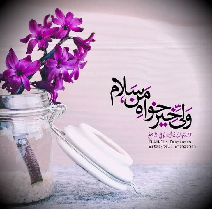 مجله تن سالم وطب سنتی: 🌿السلام علیک ایها الولی الناصح🌿💚ولی خیرخواه من...سلام...🌸🍃#سلام_امام_زمانم 💚😍🕊💖 السَّلامُ عَلَيْكَ يا عَيْنَ الْحَياةِ..