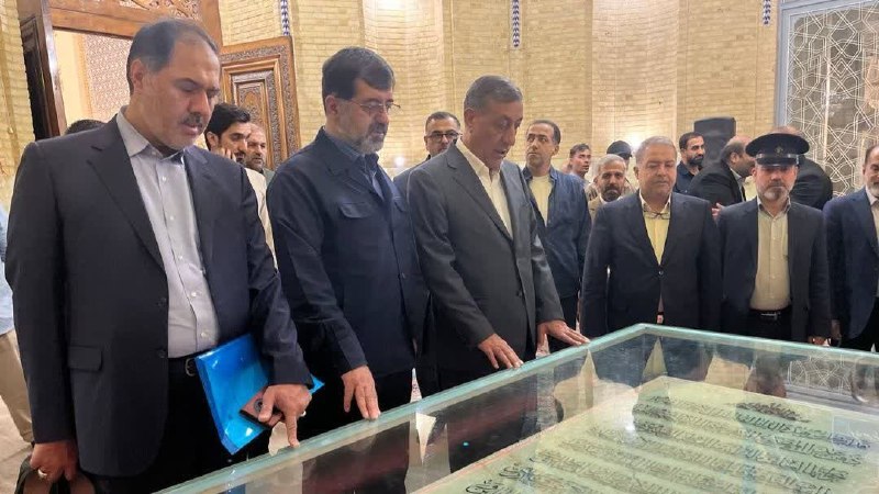 قم زیبا: 🔴معاون اجرایی رئیسجمهور به قم سفر کرد🔹جعفر قائمپناه، معاون اجرایی رئیسجمهور و سرپرست نهاد ریاستجمهوری، امروز صبح در