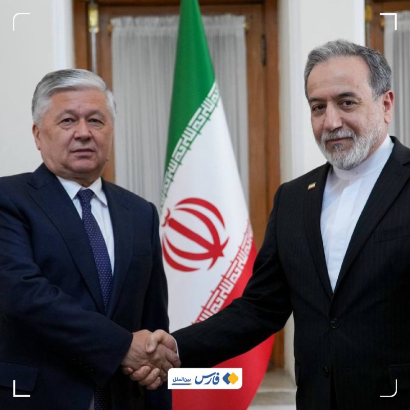فارس بینالملل و سیاست خارجی: دیدار معاون اول وزیر امور خارجه ازبکستان با عراقچی🔹بهرامجان اعلایف معاون اول وزیر امور خارجه ازبکستان عصر امروز با وزیر
