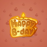 B-Day Candle #14