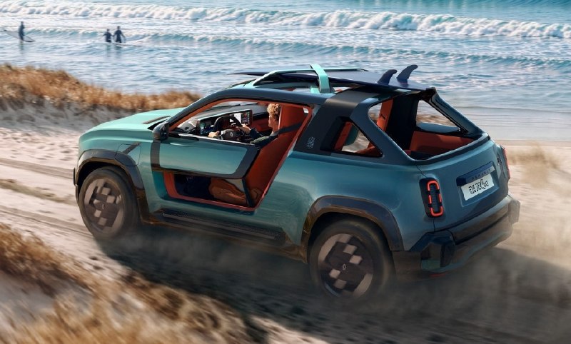 Renault 4 превратили в багги-пикап 2