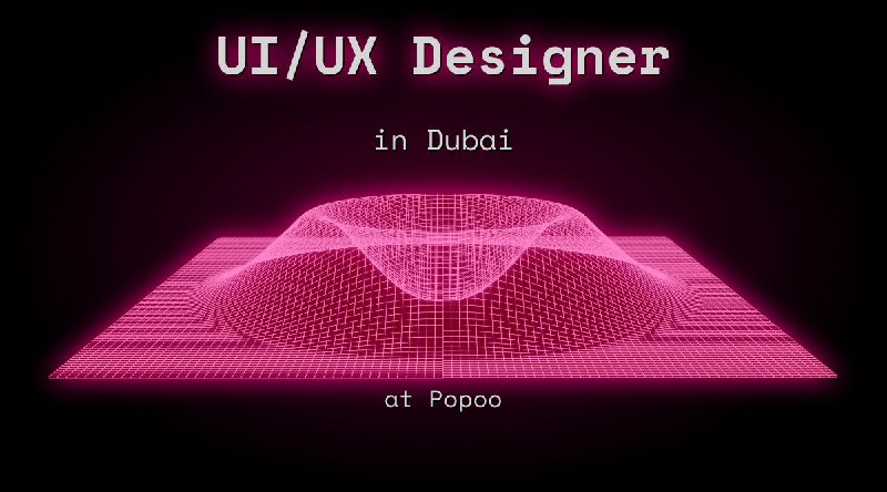 Web3 UI/UX Designer in Dubai at Popoo