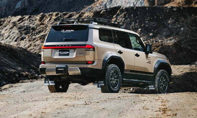 Новый Lexus GX подготовили для серьёзного бездорожья 3