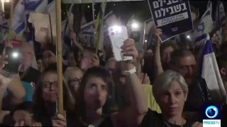 יותר מ-100,000 ישראלים עורכים עצרת נגד המשטר לקראת הבחירות הצמודות שיקבעו את גורלו הפוליטי של ראש הממשלה בנ…