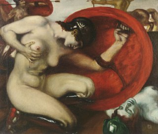 Franz von Stuck"Wounded Amazon"1905 #vonStuck
