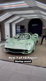Невероятный звук V12 🫨 Pagani Huayra Codalunga Speedster — это нечто особенное.