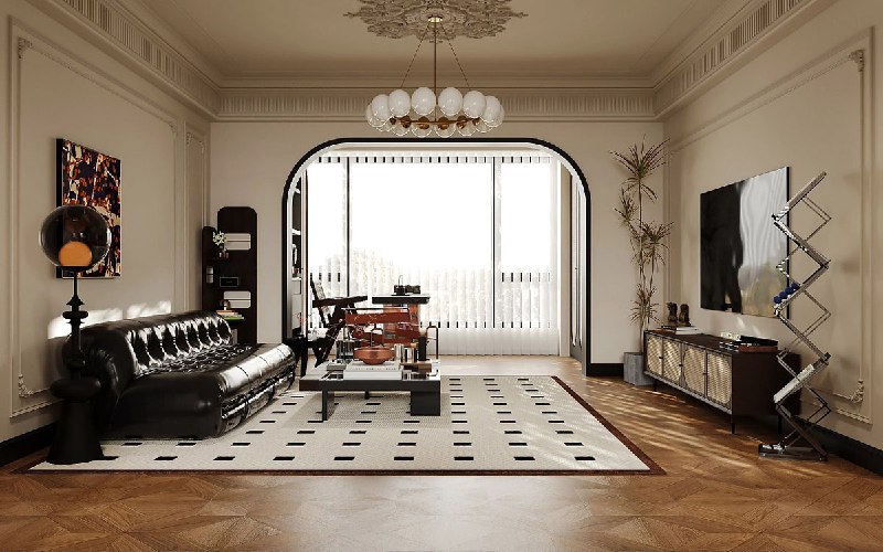 Погрузитесь в изысканный мир французского дизайна, взглянув на шикарную квартиру, в которой неоклассическое величие сочетается с современной утонче... - изображение 7 - сочетается, погрузитесь, изысканный