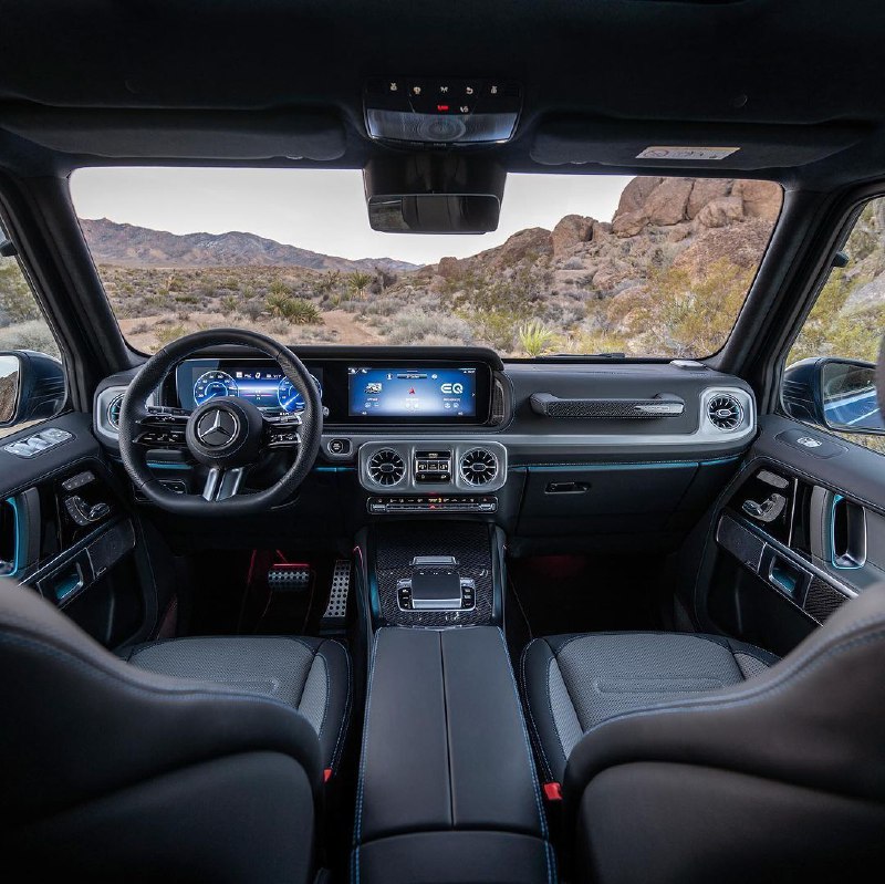 Бензиновый и электрический G-Class 7