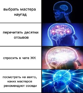 27% россиян при выборе мастера по ремонту ориентируются на рекомендации знакомых и соседей.Сарафанное радио, видимо, еще актуально. В Авито Услугах это учли и запустили механику цифрового сарафанного радио — «Соседи рекомендуют». Сервис показывает мастеров