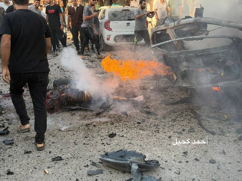 طائرات الاحتلال تستهدف مركبة في غزة وتسفر عن قتلى وجرحى