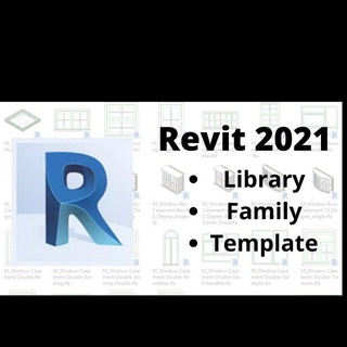 Telegram profile photo for مكتبة بلوكات ريفيت Revit Library