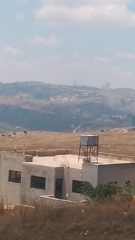 🚨הפצצה ישראלית בעיירה קונן ומזל"ט ישראלי הטילו 4 פצצות קול על העיירה חדדה