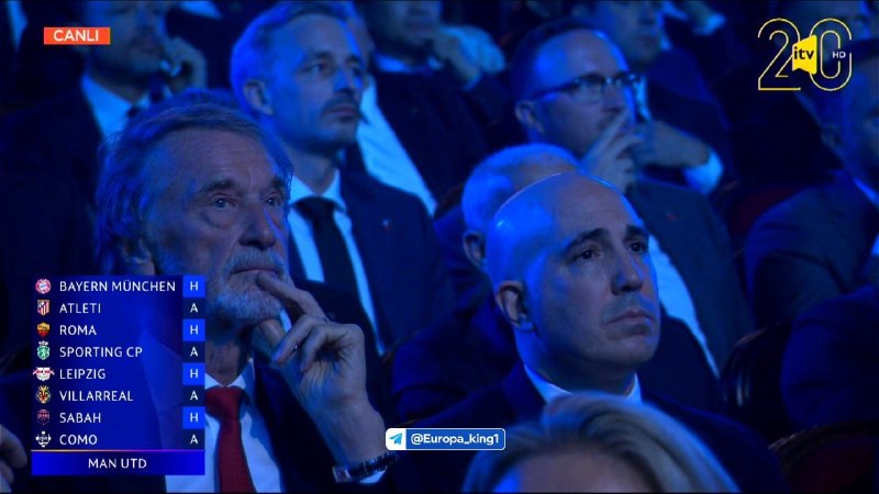 اخبار و نتایج زنده فوتبال: 🏆 🇬🇧بازی های منچستریونایتد در مرحله گروهی لیگ قهرمانان اروپا 2027🆔 @livefootballchannel