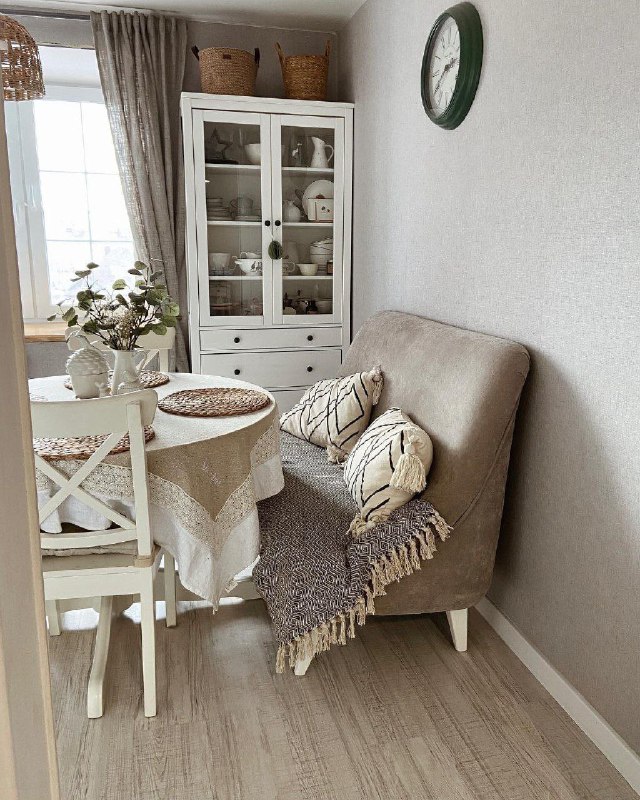 Уютная светлая кухня, в которой все элементы гармонично сочетаются между собой. - изображение 5 - уютная, светлая, кухня