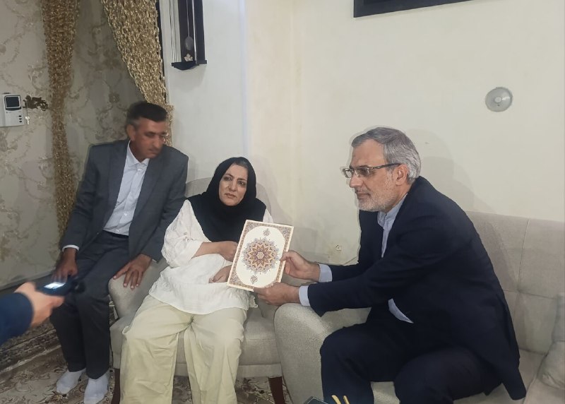 מנכ"ל IRNA נפגש עם משפחתו של העיתונאי שנהרג מחמוד סרמי