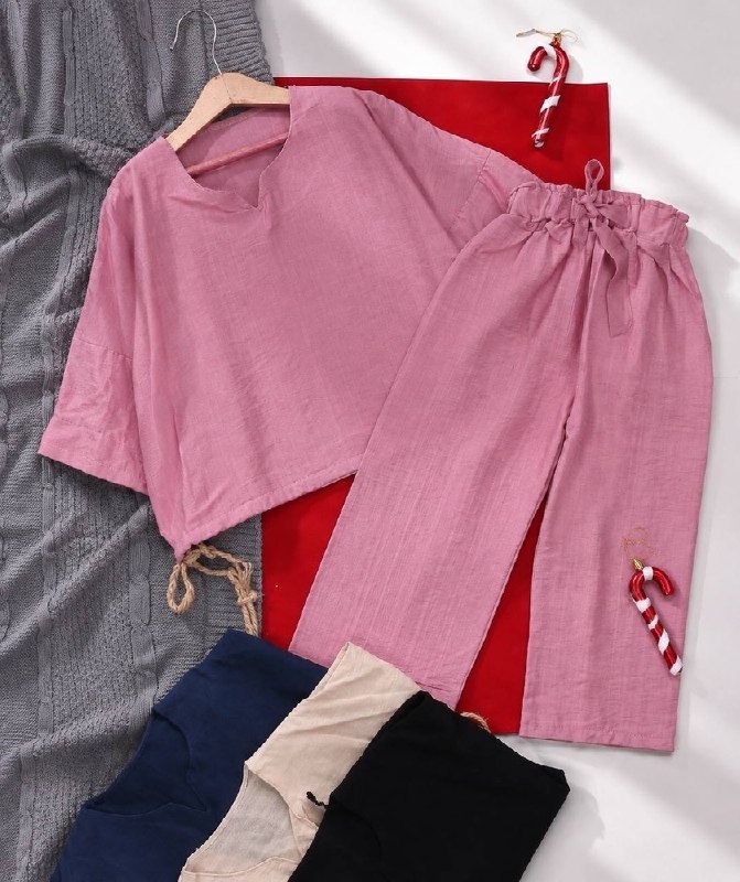 پخش بچگانه نی نی ناز👫: 🎗کراپ شلوار یقه کوبایی🎗🧶جنس کار: بابوس✂️سایزبندی : ۴۰.۴۵.۵۰ 💸قیمت فروش : ۱۹۵۸۰۰ تومان🎫بارکد : ۱۱۴۱۲۱