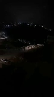 Young people confront a settler attack on the town of Silwad, northeast of Ramallah.