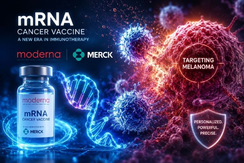 کانال اتحاد زیست‌شناسان ایران: 💉 واکسن مبتنی بر mRNA؛ امید تازه برای درمان سرطان🏆 مرک و مدرنا از موفقیت یک واکسن شخصی‌سازی‌شده مبتنی بر mRNA در کارآزما