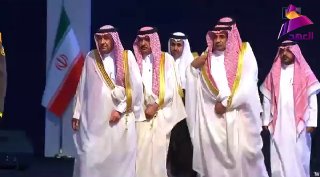משלחת סעודית משתתפת בטקס פרידה מ"המנהיג עלי ח'אמנאי ההרוג"