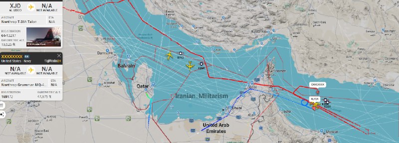 כטב"מ MQ-4 אותר במרחב האווירי של איראן, סמוך לנמל ג'אסק