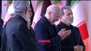 מוחמד באקר קאליבאף דמע בפרידה מהמנהיג שנהרג