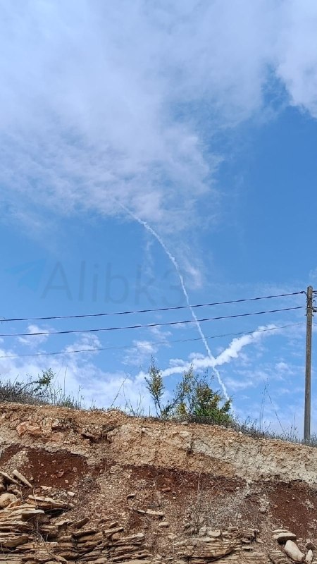Operation of air defense in the Upper Galilee near the Lebanese border.