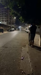 Occupation armored personnel carriers storm Asira Street in Nablus.