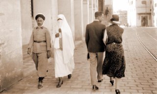On the streets of Algiers, 1920.Time Machine | Historical Photo