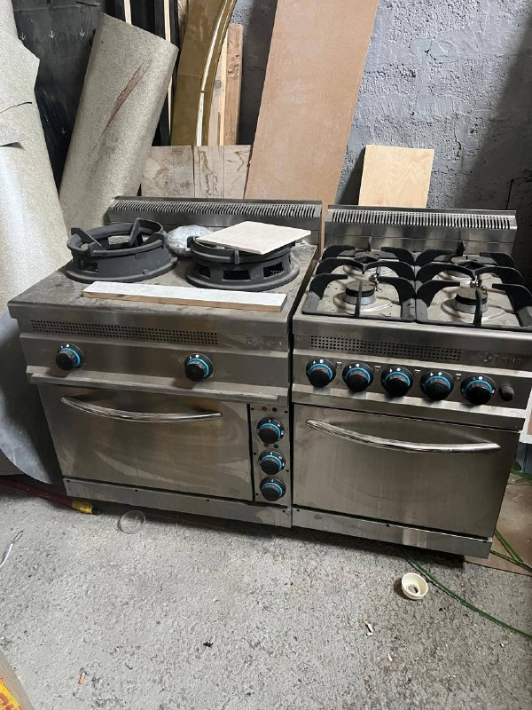 Газовые плиты с духовыми шкафами, вок плита Турхан — фото 1