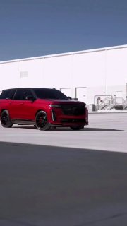 Cadillac Escalade V на 24 колесах Vossen