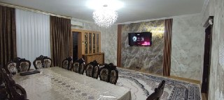 1-qavatda 4 xonali kvartira sotiladi. Mo'ljal: Sergeli 3.