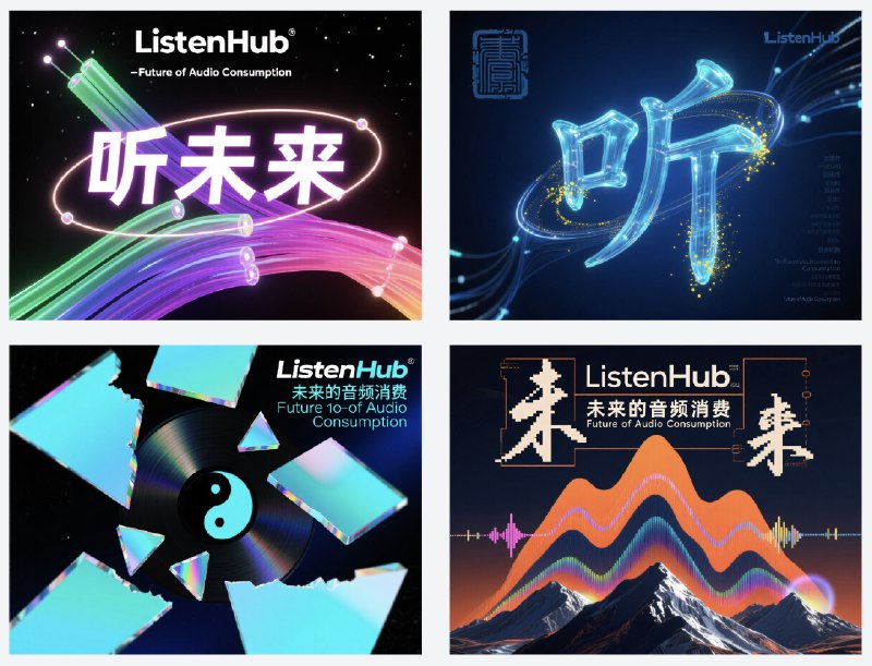 设计师 Lovart 的官方中文版来了：星流Agent从logo到海报，从图片到视频，都是一句话的事儿