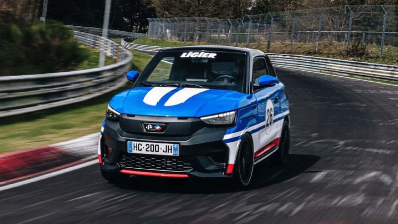 На Нюрбургринге обновили рекорд самого медленного круга — Ligier JS50 с 8-сильным дизелем проехал тр 2