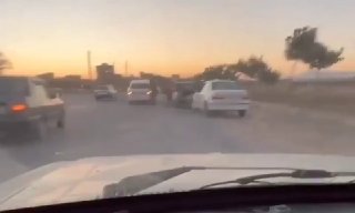 דיווחים מאיראן אומרים שחלק מכלי הרכב נפלו זמן קצר לאחר תדלוק.
