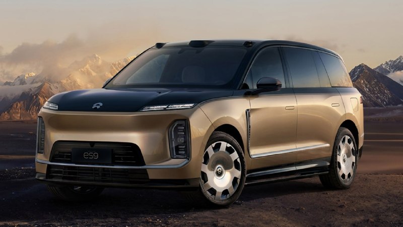 Nio ES9: флагманский электрокроссовер с запасом хода 620 кмВ Китае стартовали пр