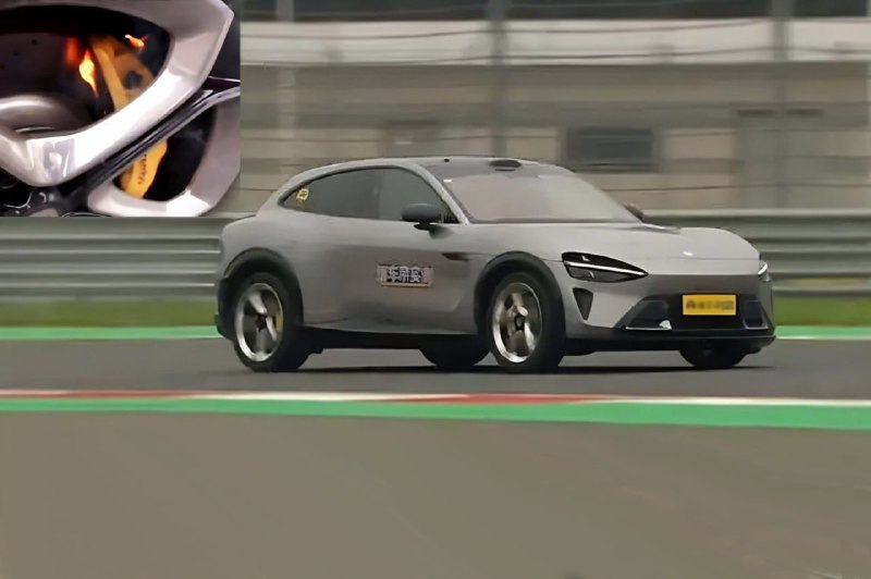 Xiaomi YU7 Max загорелся во время медиа-теста из-за перегрева тормозов