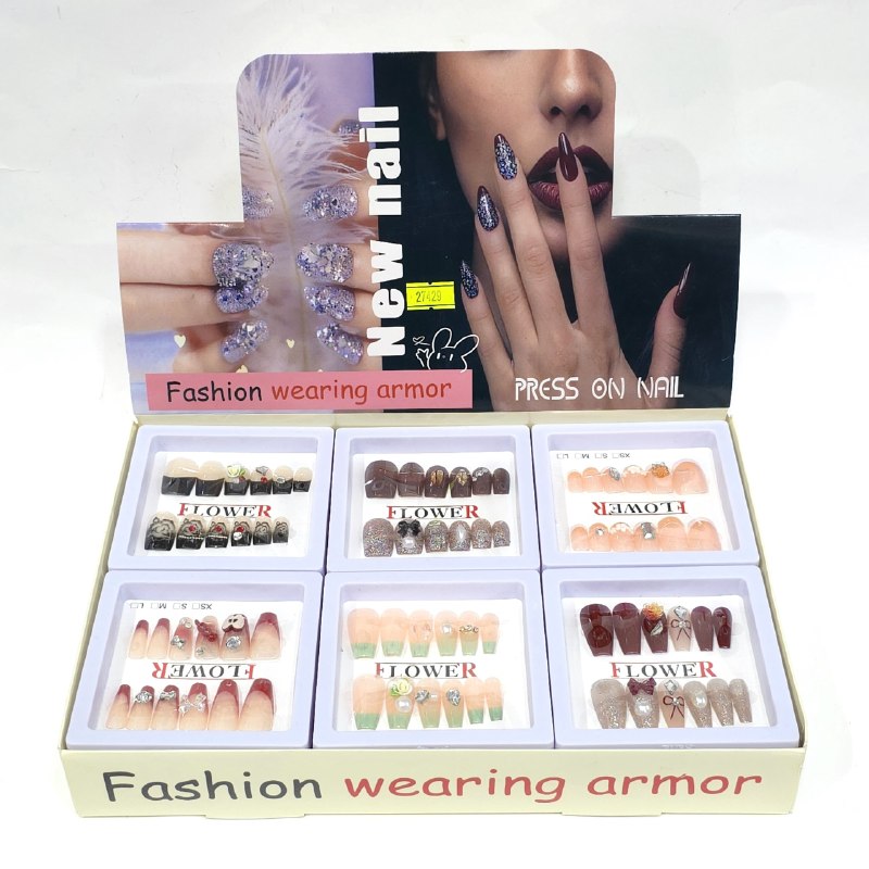 پخش عمده آرایشی کوثر تهران💄: کد ۲۷۴۲۹ناخن جعبه دار برجسته Flowerدارای طرح های متنوعقیمت هر بسته ۱۶۰ هزارتومان قیمت یک جعبه ۱۲ عددی ۱ میلیون و ۹۲۰ هزا