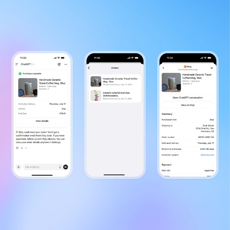 Open AI 感觉要变成一个超级应用了啊#ai创造营#昨晚支持了直接购物付款全流程，你可以跟 GPT 询问你想要买的产品的要求，GPT 会搜索所有符合要求的