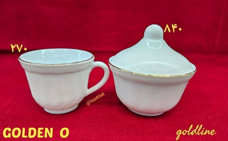 فروشگاه فدک (آقائی): ✨ فنجان تک لب طلا ۲۷۰📦 کارتن ۸ دستی — 💰 ۹۳۸۹۰۰ تومان✨ قندان لب طلا ۸۴۰📦 کارتن ۲۴ عددی — 💰 ۱۵۷۸۰۰ تومان❌ قیمت لیست شامل د