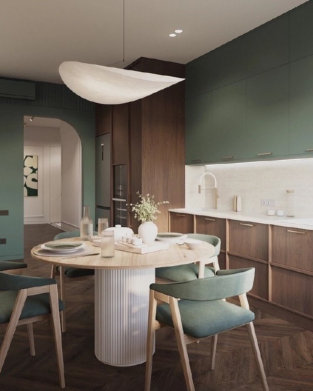 Прекрасный дизайн интерьера трехкомнатной квартиры общей площадью 86 квадратных метров. Автор проекта Мария Айтмухаметова. МЫ В МАХ подписаться - изображение 4 - прекрасный, дизайн, интерьера