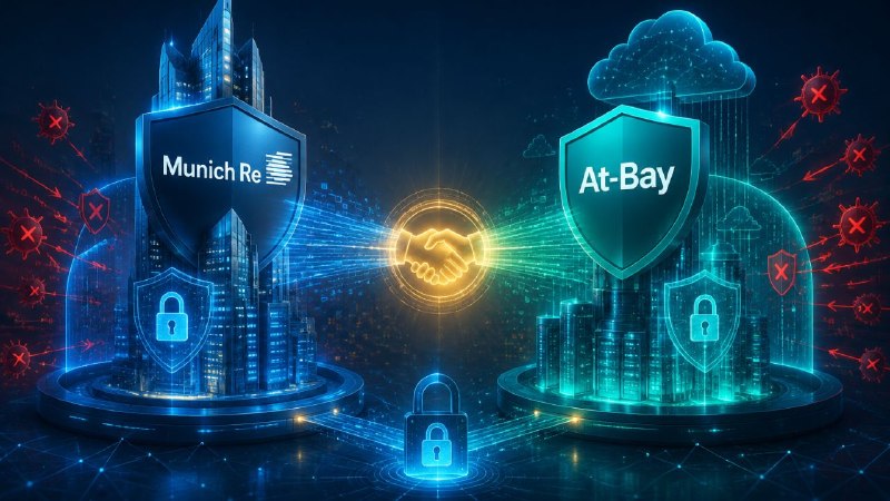خبرگزاری سایبربان| Cyberbannews: 🪙 خرید استارتآپ سایبری رژیم صهیونیستی توسط شرکت آلمانی مونیخ رِی🔺شرکت بیمه سایبری «At-Bay» در سرزمینهای اشغالی به مبلغ