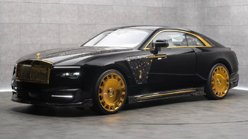 Немецкое ателье Mansory доработало Rolls-Royce Spectre 2