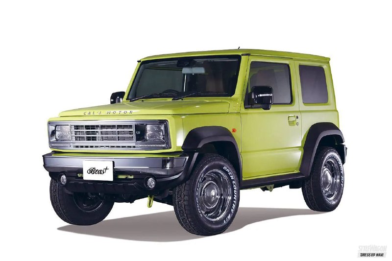 В Японии представили ретро-версию Suzuki Jimny 7