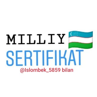 Biologiya Milliy sertifikat