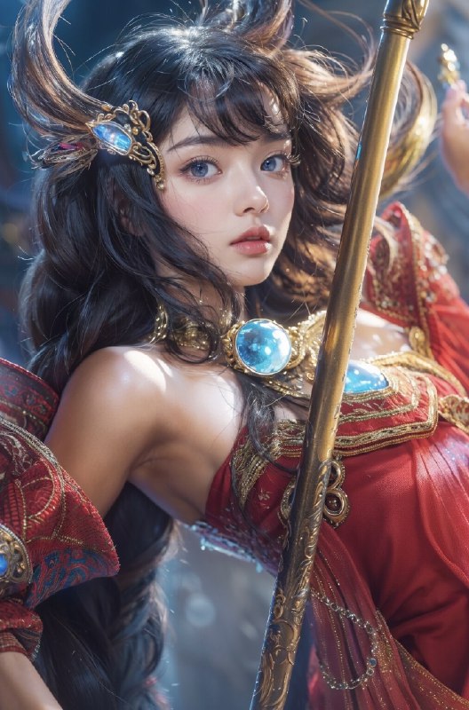 AI真人化后的王者荣耀大乔美哭🥲（图源@远辰）AI真人化后的王者荣耀大乔美哭🥲（图源@远辰）