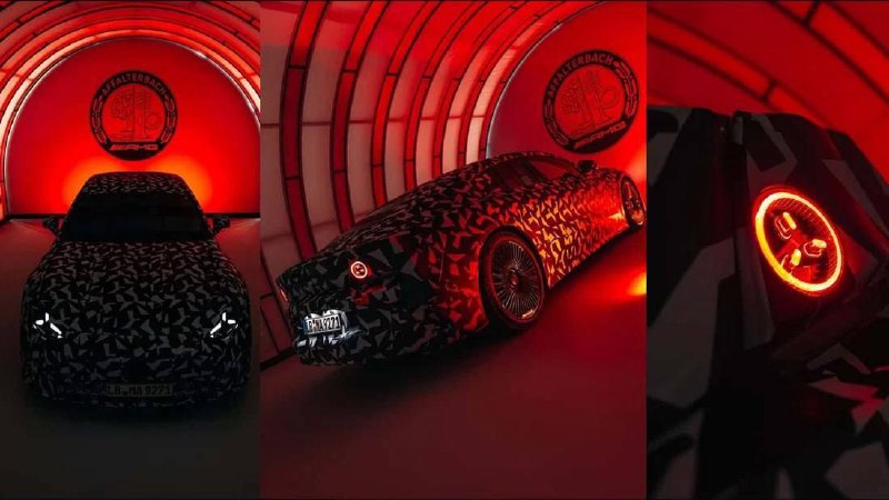 Mercedes-AMG готовит «убийцу» Porsche Taycan — показаны первые тизеры нового эле