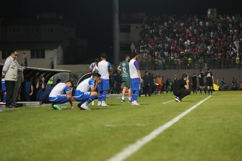 🔥😎 کیسه سوزی 😎🔥: آخرین باری که کیسه با نساجی و پرسپولیس با استقلال خوزستان بازی داشت 😂🔥 😎 @kise_6_sozi 😎