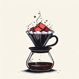 Coffee cube